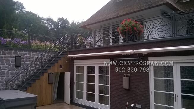 Balustrada kuta nowoczesna