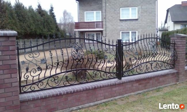 Ogrodzenie kute nowoczesne kompleksowo