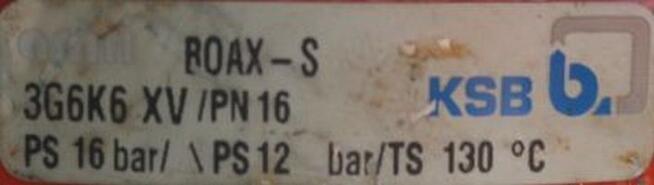 Przepustnica KSB Amri Boax-S DN 80 PN 16 przepustnice