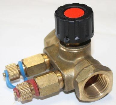 Zawór mosiężny, regulacyjny, MSV, DN 15, Danfoss, zawory