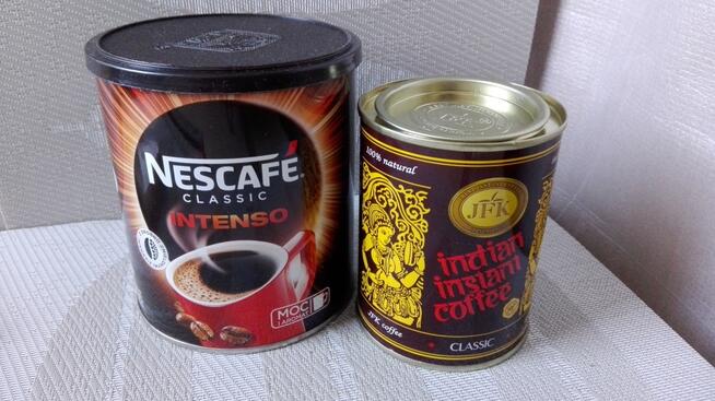 5 zł z dwie PUSZKI po kawach, pojemniki do przechowywania