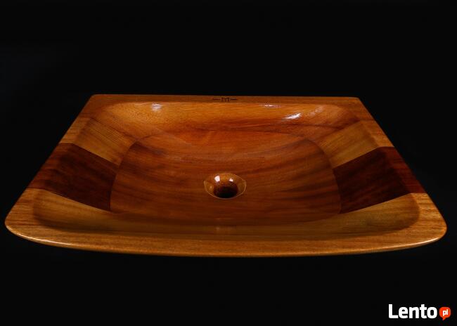 Umywalka drewniana PARMA wyposażenie łazienki
