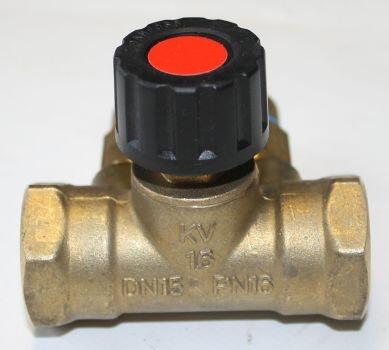 Zawór mosiężny, regulacyjny, MSV, DN 15, Danfoss, zawory