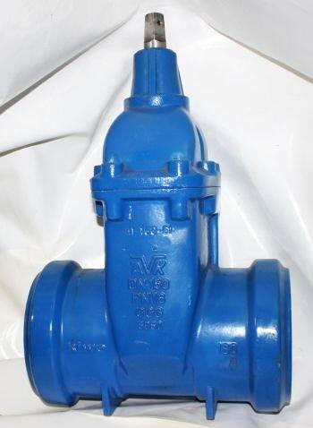 Zasuwy kielichowe fi DN 150, na rury PCV, GGG, AVK, zasuwa