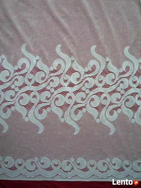 Biała firana z taśma 175cm x 620cm pokojowa