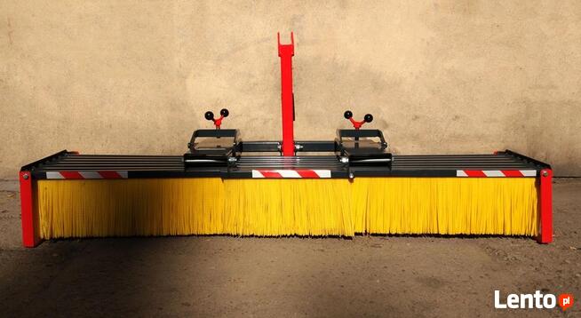 Zamiatarka szczotkowa ZL150 na widły wózka koparko ładowarki