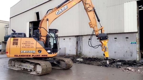 Młot hydrauliczny Arrowhead do koparek o masie 13-16 ton