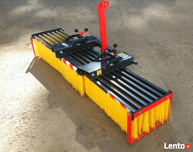 Zamiatarka szczotkowa ZL150 na widły wózka koparko ładowarki