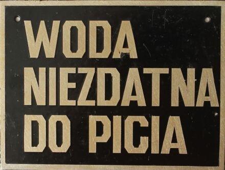 Tabliczki do zasuw, do gazu, do wody, hydrant, tablica