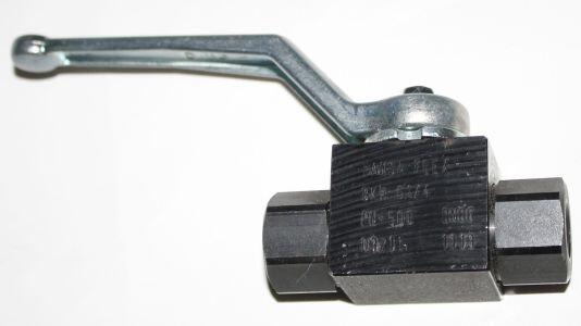 Zawory hydrauliczne, kulowe, BKH, PN 500, DN06, G 1/4, zawór