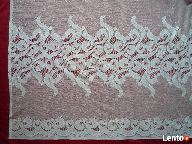 Biała firana z taśma 175cm x 620cm pokojowa