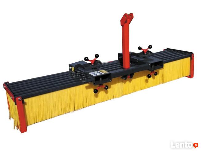 Zamiatarka szczotkowa ZL150 na widły wózka koparko ładowarki