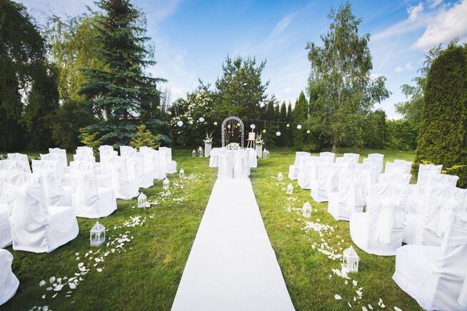 Akcesoria do dekoracji ślubu plebnerowego wypozyczę,