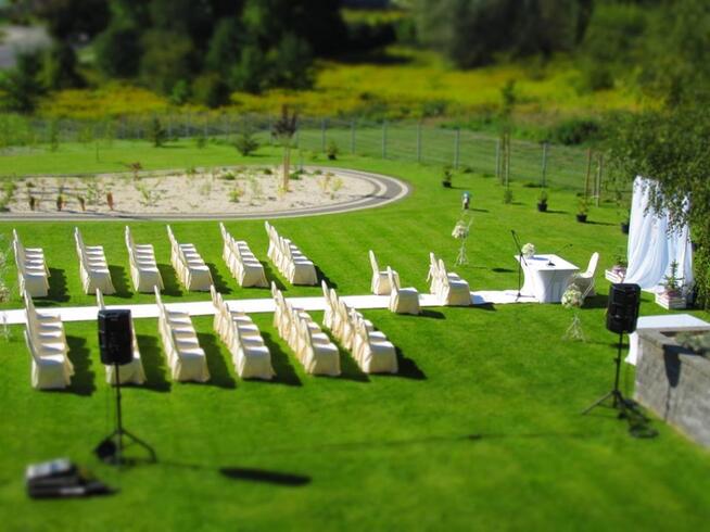 Akcesoria do dekoracji ślubu plebnerowego wypozyczę,