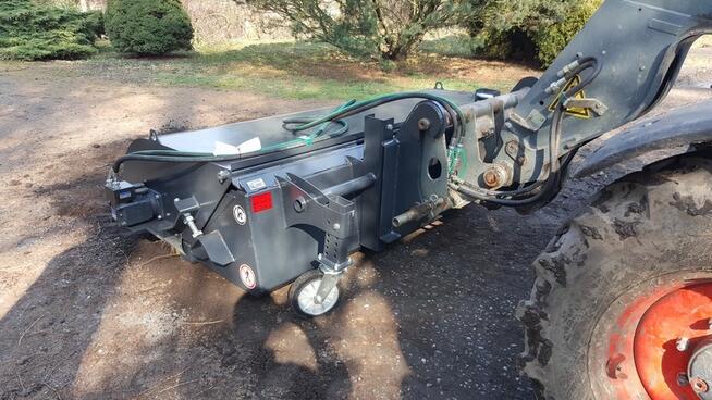 Zamiatarka do ładowarki kołowej teleskopowej, mocna, trwała