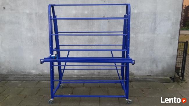 Stojak do rolek papieru, odmierzanie i cięcie,