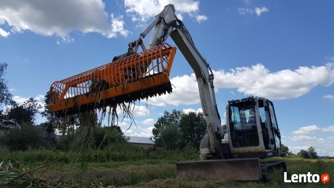 Łyżka kosząca Landreus 2m do minikoparki