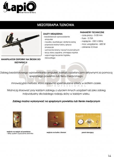 MOBILNA Oxybrazja +4 funkcje zabiegowe