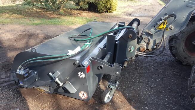 Zamiatarka do ładowarki kołowej teleskopowej, mocna, trwała