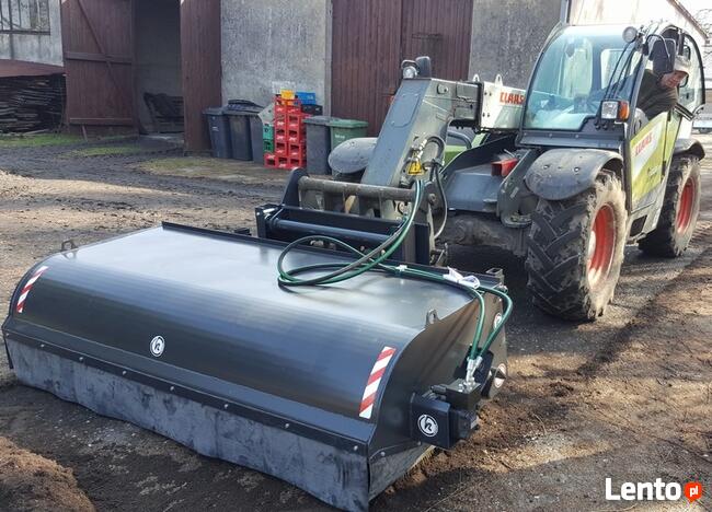 Zamiatarka do ładowarki kołowej teleskopowej, mocna, trwała