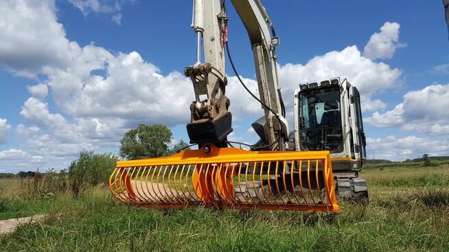 Łyżka kosząca Landreus 2m do minikoparki