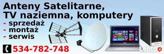 Montaż anten satelitarnych Konin/Koło/Turek