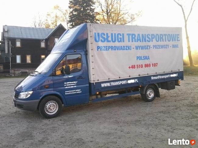 TRANSPORT-PRZEPROWADZKI=CAŁA POLSKA I ZAGRANICA-:510-869-107