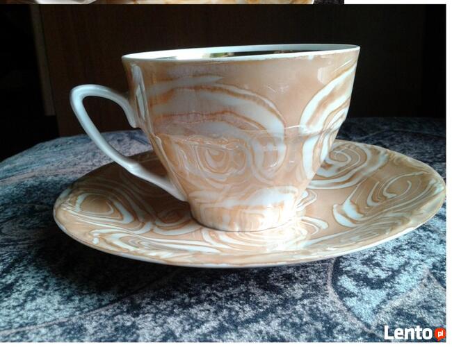 Porcelana Bogucice - serwis do kawy na 6 osób