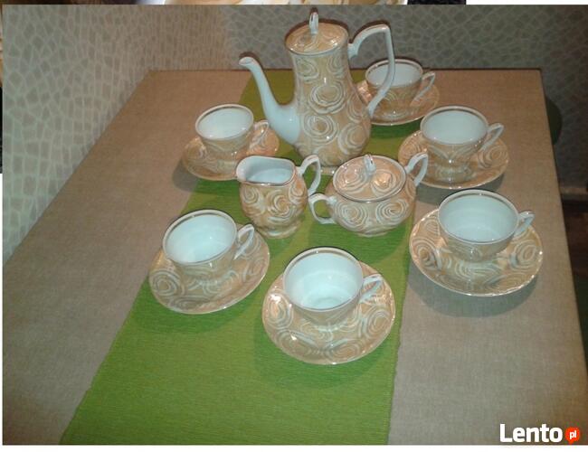 Porcelana Bogucice - serwis do kawy na 6 osób