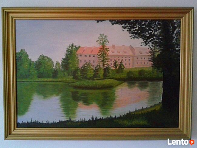 Obraz olejny na płótnie Most