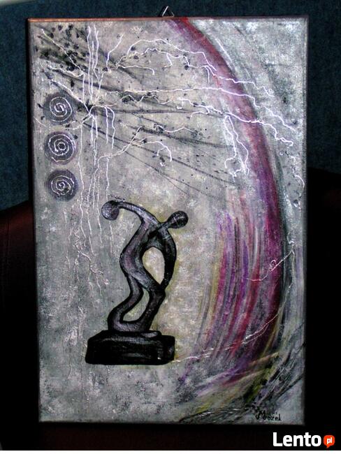 Obraz olejny na płótnie Most