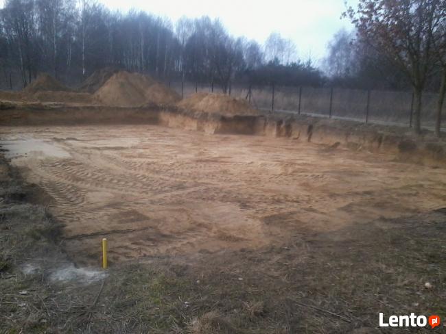 usługi koparką,koparko-ładowarką,wykopy,równanie,kucie