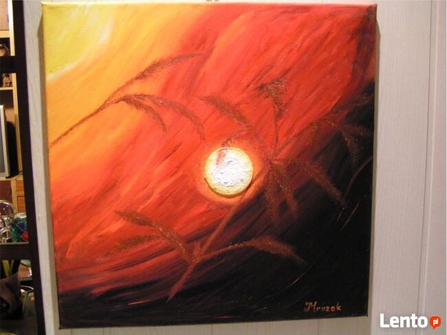 Obraz olejny na płótnie Most