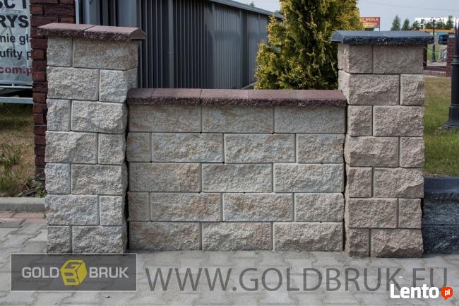 Sprzedam ogrodzenie z pustaka łupanego