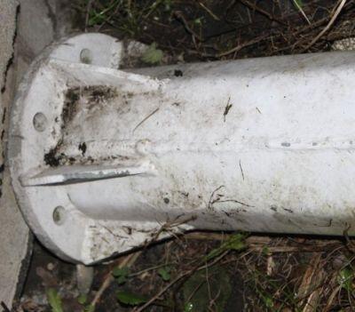 Słup stalowy, maszt pod turbinę wiatrową H 10 m, słupy