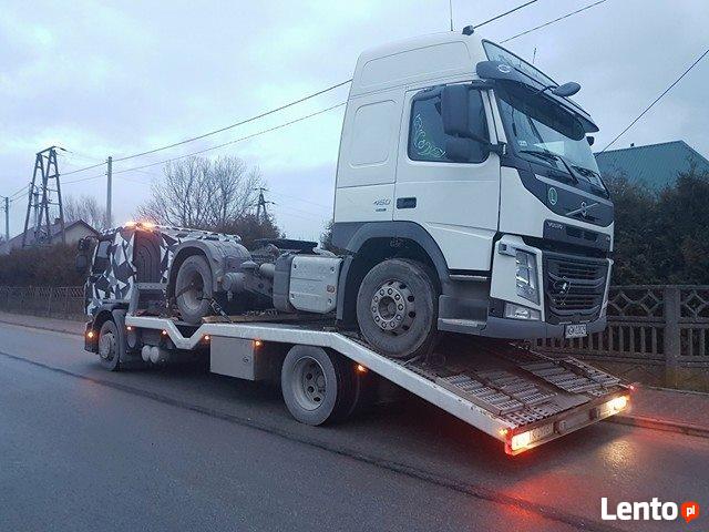 TRANSPORT SAMOCHODÓW CIĘŻAROWYCH TIR BUS KIELCE 24h TANIO