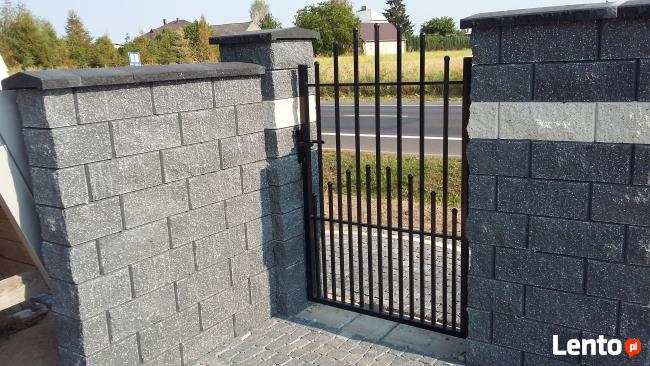 Sprzedam ogrodzenie z pustaka łupanego