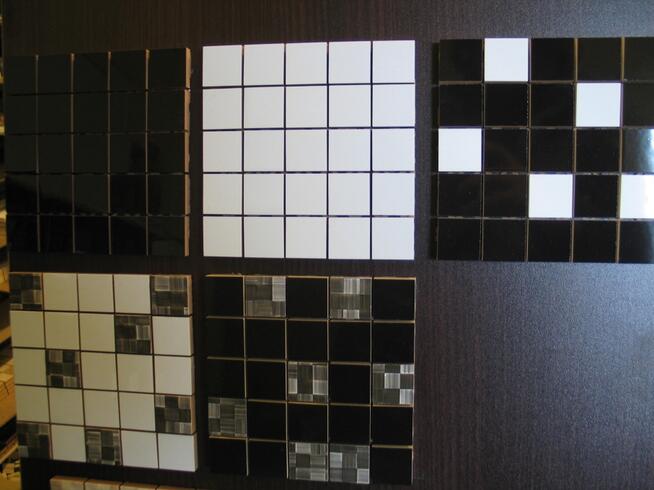 Mozaiki - listwy - dekory cięcie: glazura, terakota, gres