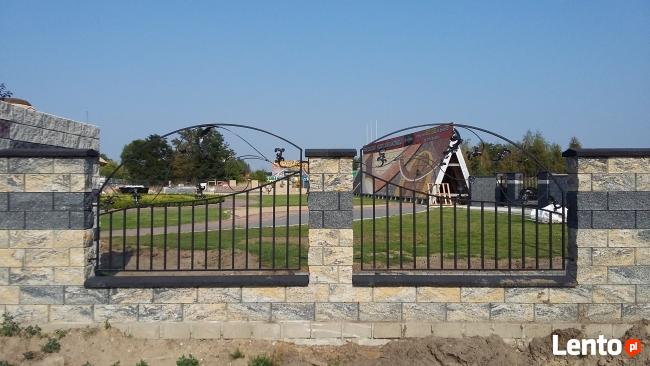 Sprzedam ogrodzenie z pustaka łupanego