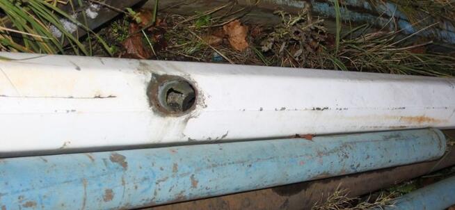 Słup stalowy, maszt pod turbinę wiatrową H 10 m, słupy