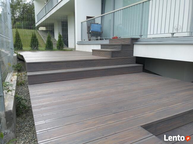 Tarasy drewniane/elewacje