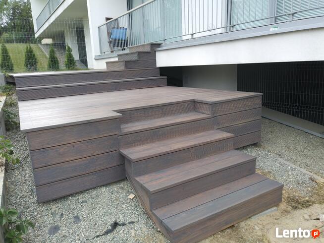 Elewacje z drewna/Tarasy