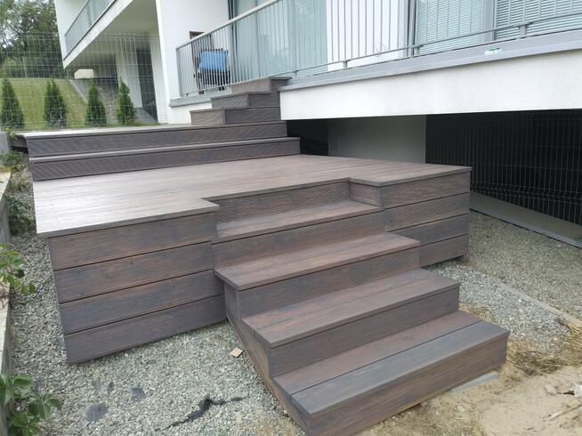 Tarasy drewniane/elewacje