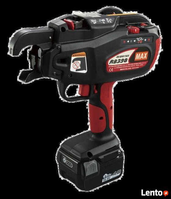 Wiazarka firmy MAX RB 397 do wiązania zbrojeń budowlanych.