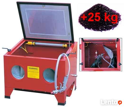 Piaskarka syfonowa 38L + ścierniwo 25 KG