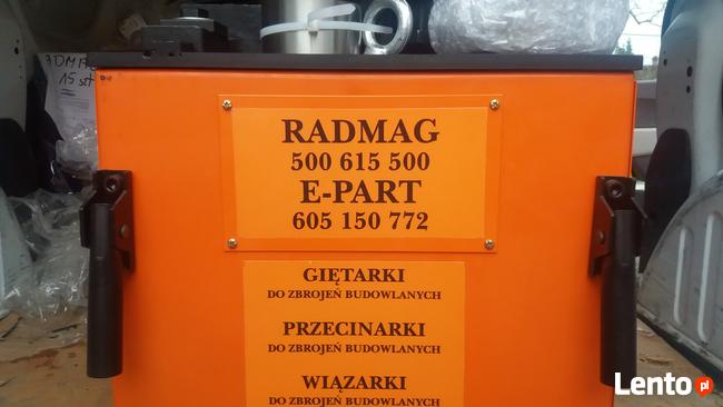 Giętarka do prętów zbrojeniowych i strzemion do 25 mm.
