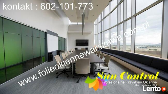 Folie okienne matowe montaż Warszawa