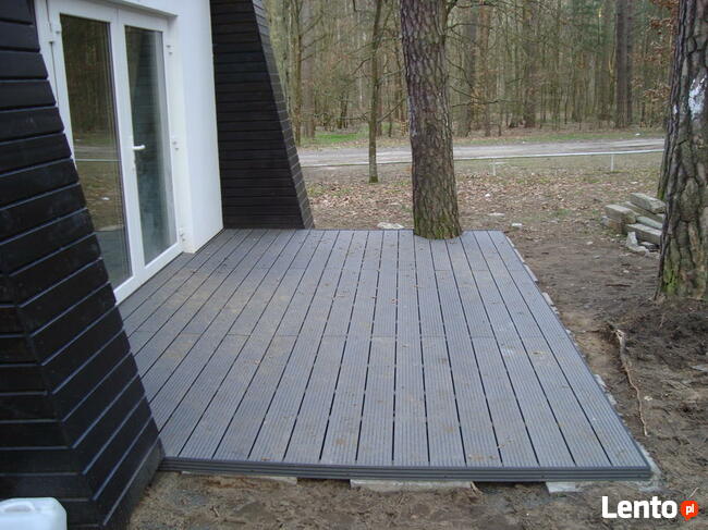 tarasy z kompozytu drewna WPC