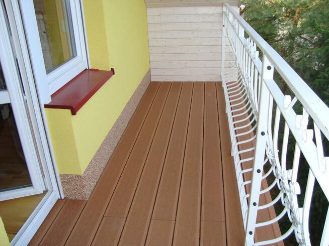 tarasy z kompozytu drewna WPC