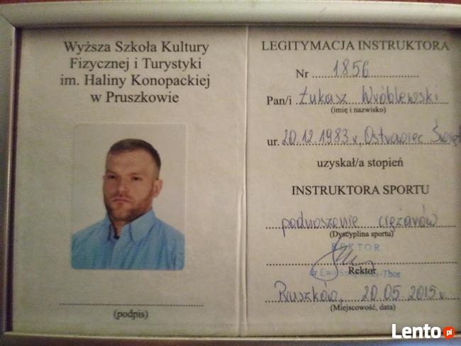 Trener personalny Nowodwory Białołęka dwubój trójbój dwuboju